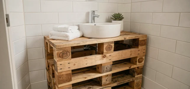 Comment fabriquer un meuble vasque salle de bain en palette facilement chez soi Comment fabriquer un meuble vasque salle de bain en palette facilement chez soi